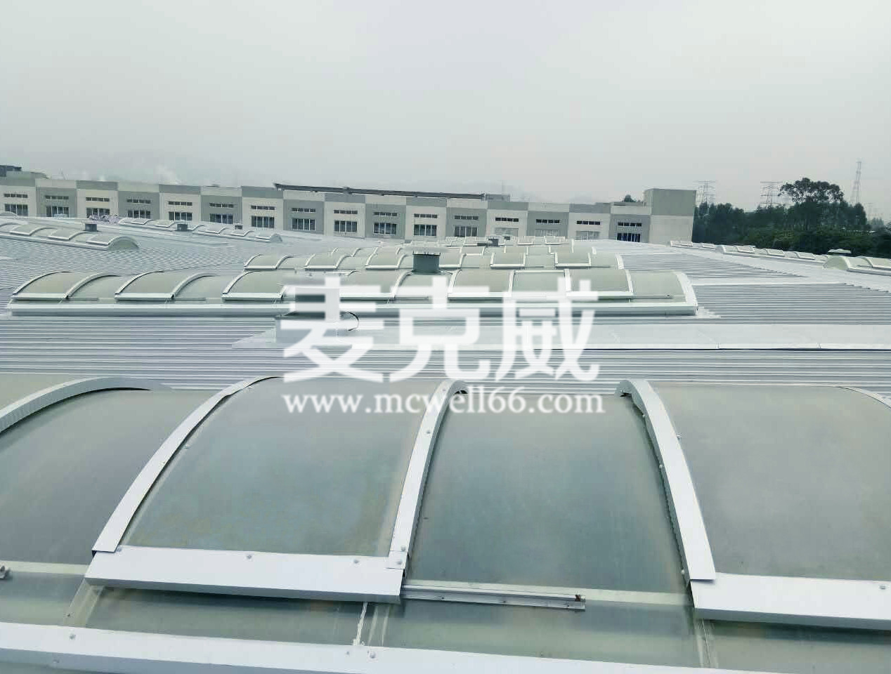 滑動(dòng)式圓拱型天窗